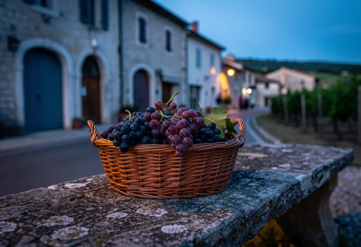 Place de Rivesaltes et produits du terroir